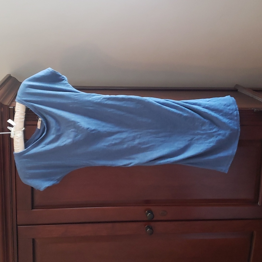 Sundry ruched mini tshirt dress